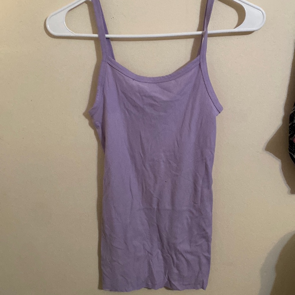 Purple tank top